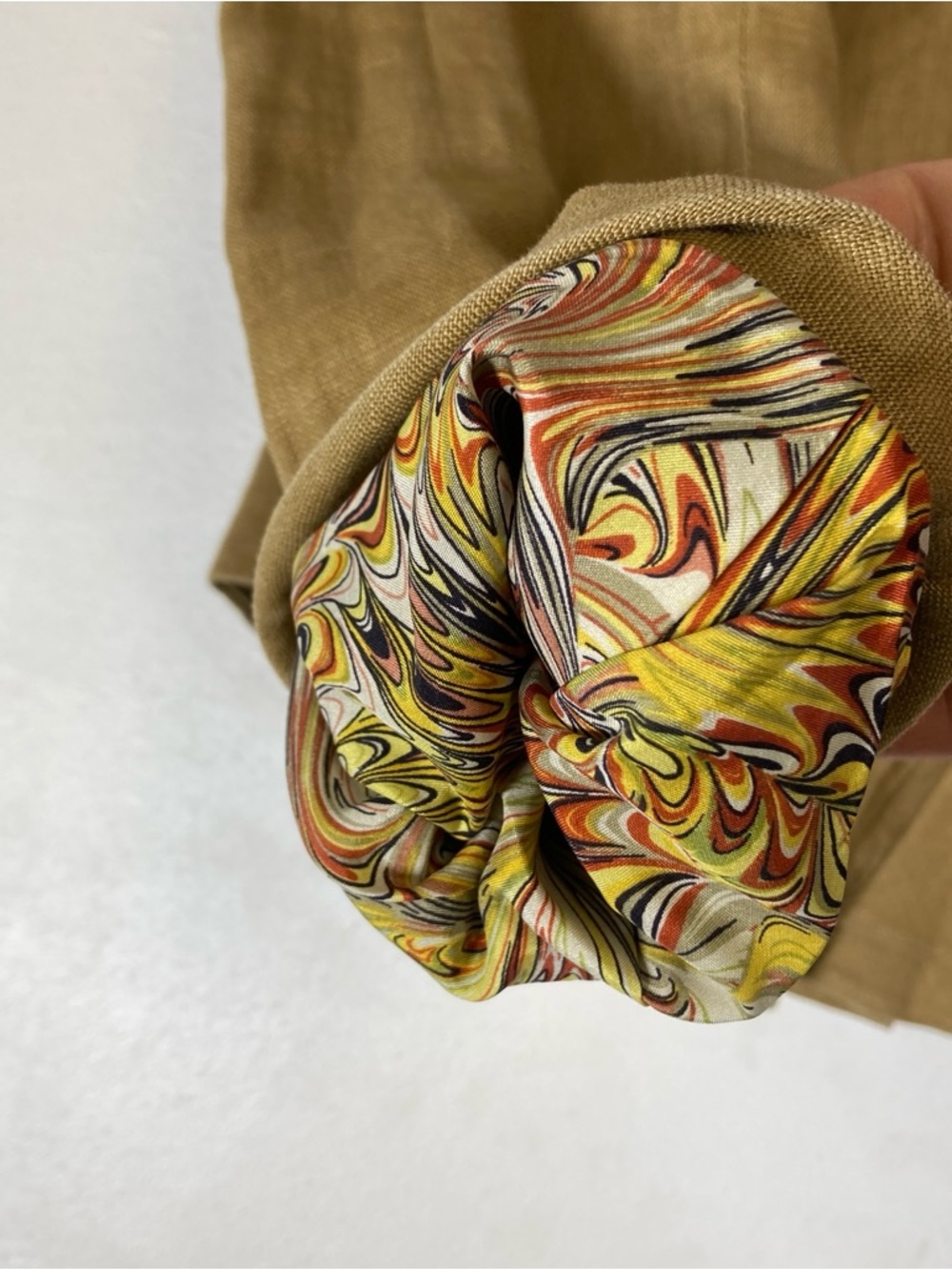 Anthropologie RUFFIAN MISE en SCENE Well Wisher Jacket Ruffle Linen Silk Size 8 - Picture 13 of 16